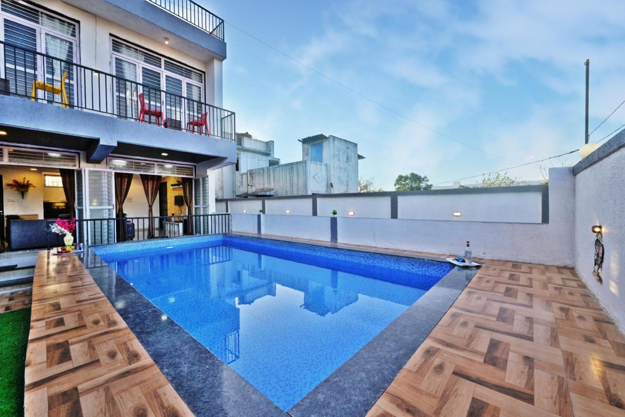 Ll Empyrean Stay Ll 4Bhk Ll Ac Ll Pool Ll Mystical Stone Villa Ll Lonavala Extérieur photo