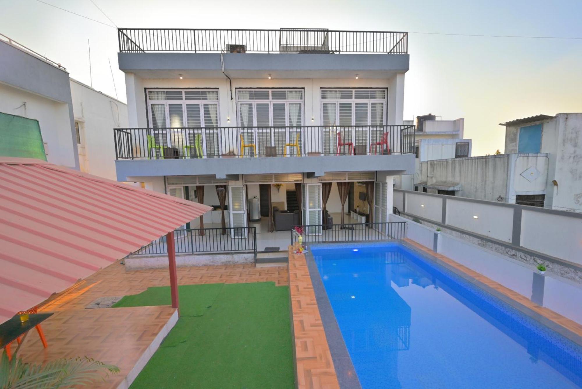 Ll Empyrean Stay Ll 4Bhk Ll Ac Ll Pool Ll Mystical Stone Villa Ll Lonavala Extérieur photo